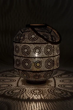 Hot KARE Design Lampa podłogowa Sultan Ø23x31 cm czarna - KARE