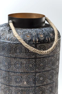 Online KARE Design Lampa podłogowa Sultans Home Ø39x59 cm czarna - KARE