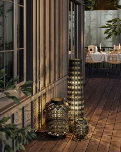 Online KARE Design Lampa podłogowa Sultans Home Ø39x59 cm czarna - KARE