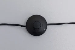 Discount KARE Design Lampa podłogowa trójnóg z regulacją wysokości czarna drewno i stal 95-140 cm - KARE