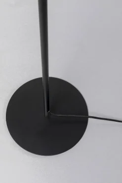 Fashion KARE Design Lampa podłogowa z kolorowym kloszem podstawa czarna Ø45x160 cm - KARE