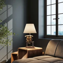 Hot KARE Design Lampa stołowa Animal Bunny Love Ø31x53 cm - KARE