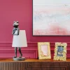 Outlet KARE Design Lampa stołowa Animal Frog 23x58 cm szara - KARE