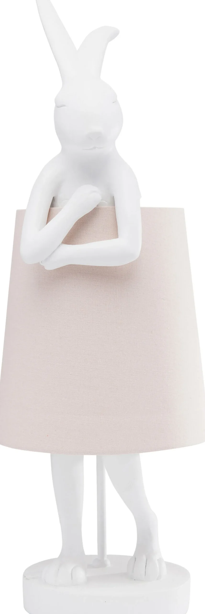 Hot KARE Design Lampa stołowa Animal Rabbit 27x68 cm biała - KARE