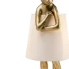 Discount KARE Design Lampa stołowa Animal Rabbit 31x88 cm złota - KARE