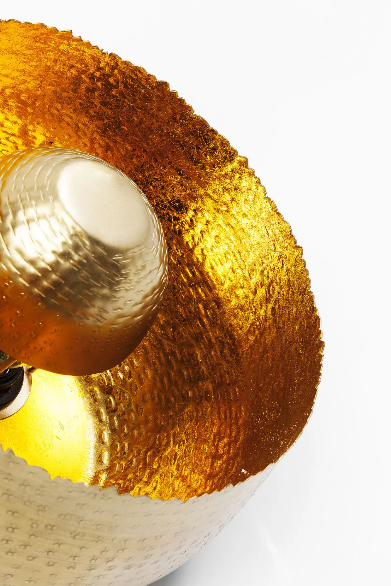 Fashion KARE Design Lampa stołowa Apollon 28x17 cm złota - KARE