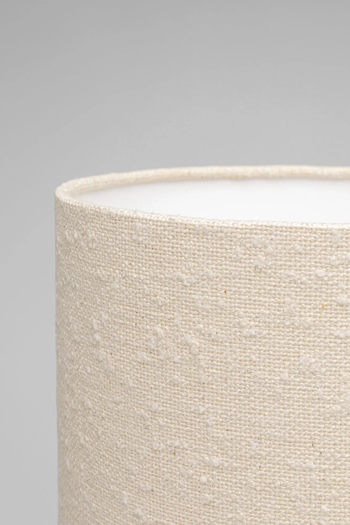 Online KARE Design Lampa stołowa beżowa boucle 60 cm - KARE