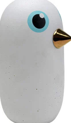 Discount KARE Design Lampa stołowa biała z ceramiki ptaszek 26 cm - KARE