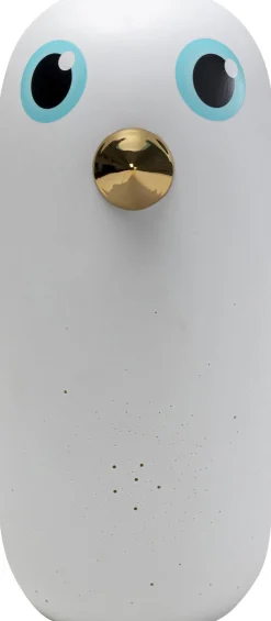 Fashion KARE Design Lampa stołowa biała z ceramiki ptaszek 34 cm - KARE