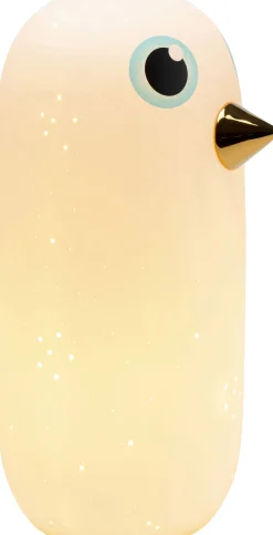 Fashion KARE Design Lampa stołowa biała z ceramiki ptaszek 34 cm - KARE