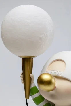 New KARE Design Lampa stołowa biało-zielona chłopiec USB 1xG9 20x49 cm - KARE