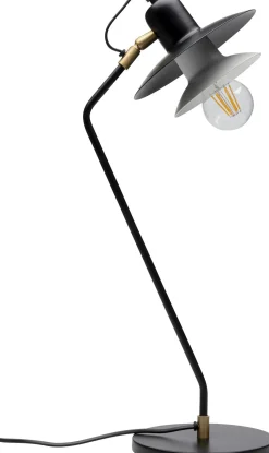 Fashion KARE Design Lampa stołowa biurkowa czarna stalowa 54 cm - KARE