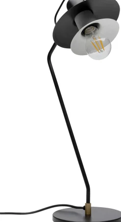 Fashion KARE Design Lampa stołowa biurkowa czarna stalowa 54 cm - KARE