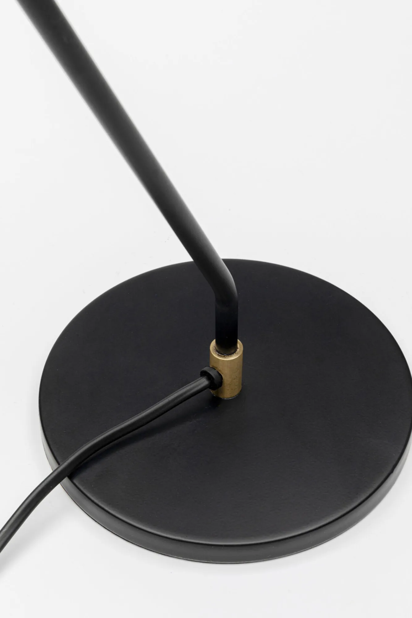 Fashion KARE Design Lampa stołowa biurkowa czarna stalowa 54 cm - KARE