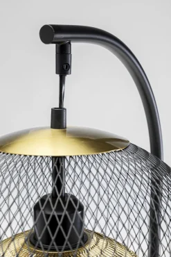 Clearance KARE Design Lampa stołowa do salonu czarno-złota podstawa z marmuru 62 cm - KARE