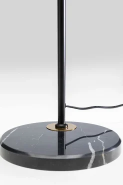 Clearance KARE Design Lampa stołowa do salonu czarno-złota podstawa z marmuru 62 cm - KARE