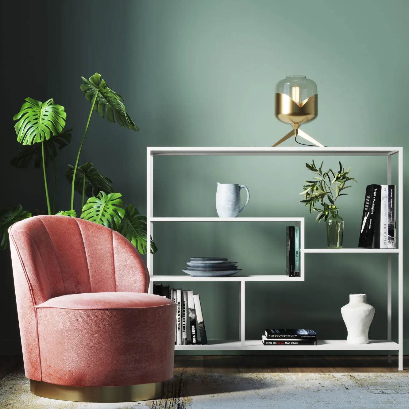 Outlet KARE Design Lampa stołowa Golden Goblet Ball 27x35 cm - KARE