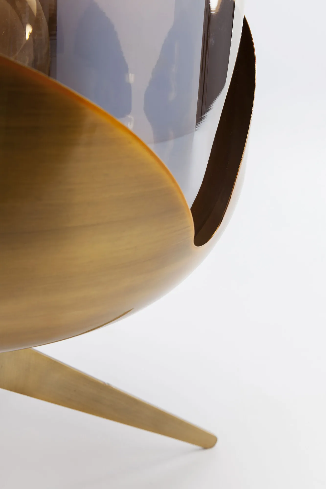 Outlet KARE Design Lampa stołowa Golden Goblet Ball 27x35 cm - KARE