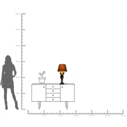 Hot KARE Design Lampa stołowa Horse Head 50cm - KARE