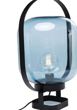Best KARE Design Lampa stołowa Jupiter 35x54 cm niebiesko-czarna - KARE