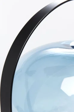 Best KARE Design Lampa stołowa Jupiter 35x54 cm niebiesko-czarna - KARE