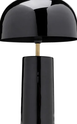 Best KARE Design Lampa stołowa Loungy Ø25x38 cm czarna - KARE