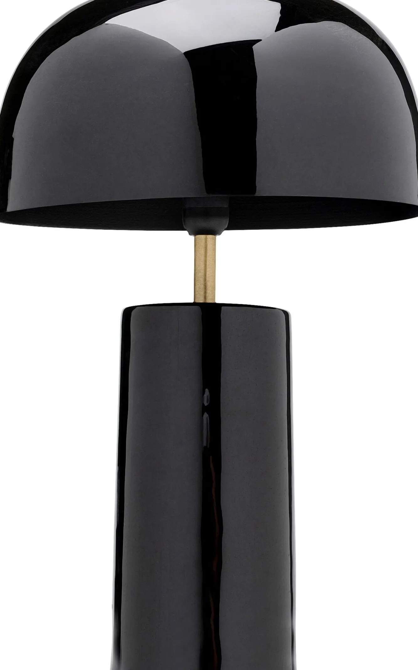 Best KARE Design Lampa stołowa Loungy Ø25x38 cm czarna - KARE