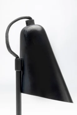 Sale KARE Design Lampa stołowa mała stalowa kolor czarny 32 cm - KARE