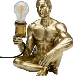 Outlet KARE Design Lampa stołowa Mude Man Sit 32cm - KARE