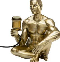 Outlet KARE Design Lampa stołowa Mude Man Sit 32cm - KARE