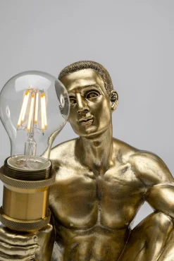 Outlet KARE Design Lampa stołowa Mude Man Sit 32cm - KARE