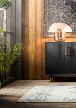 Discount KARE Design Lampa stołowa Mushroom Ø50x44 cm mosiężna - KARE