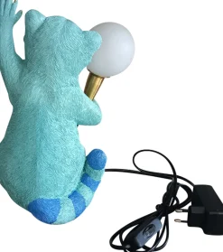 Fashion KARE Design Lampa stołowa niebieska wesoły szop 19x31 cm - KARE