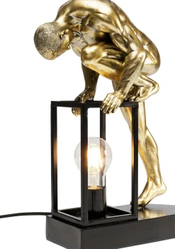 Hot KARE Design Lampa stołowa Nude Man Stretching 39cm - KARE