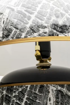 Sale KARE Design Lampa stołowa porcelana i stal ulice Paryża Ø38x60 cm - KARE