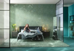 New KARE Design Lampa stołowa przydymiona stal i szkło 38 cm - KARE