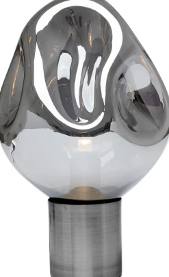 New KARE Design Lampa stołowa przydymiona stal i szkło 38 cm - KARE