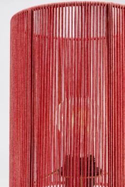 Clearance KARE Design Lampa stołowa różowa szkło i tkanina 42 cm - KARE