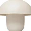 Clearance KARE Design Lampa stołowa stalowa grzybek kolor beżowy Ø50x44 cm - KARE
