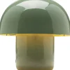 Fashion KARE Design Lampa stołowa stalowa grzybek kolor miętowy Ø20x20 cm - KARE