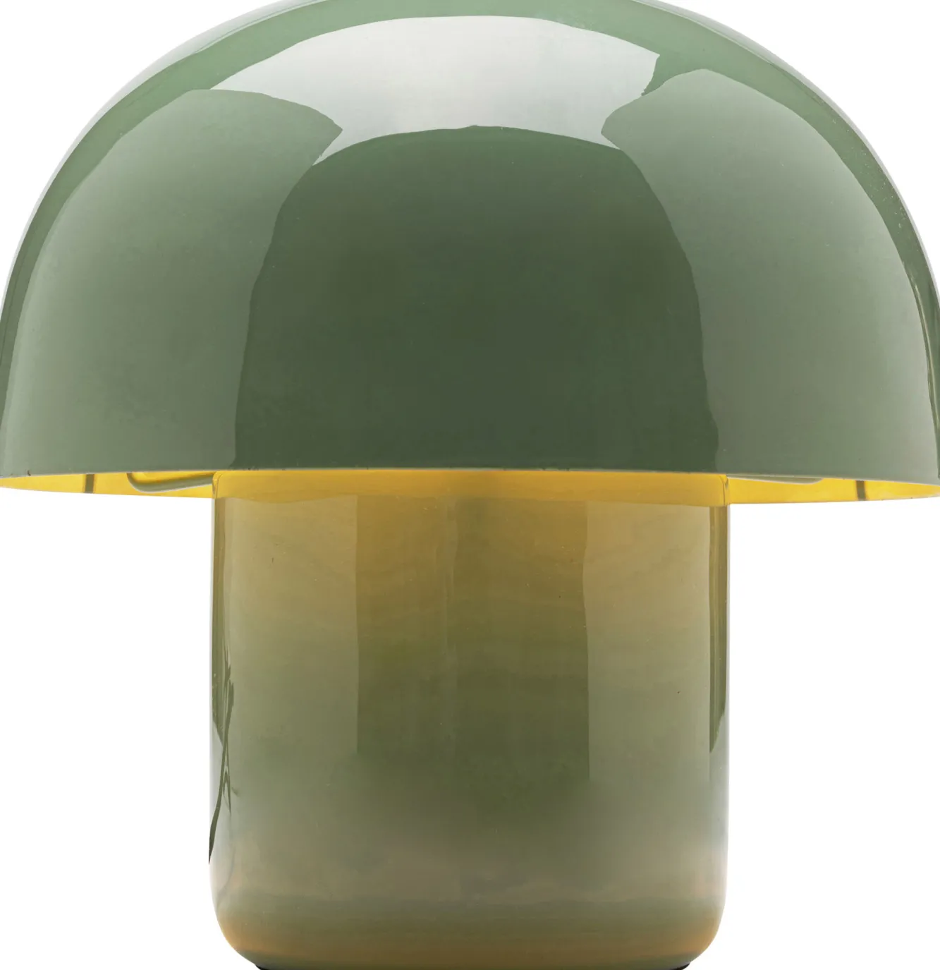 Fashion KARE Design Lampa stołowa stalowa grzybek kolor miętowy Ø20x20 cm - KARE