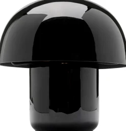 Online KARE Design Lampa stołowa stalowa grzybek kolor czarny Ø20x20 cm - KARE