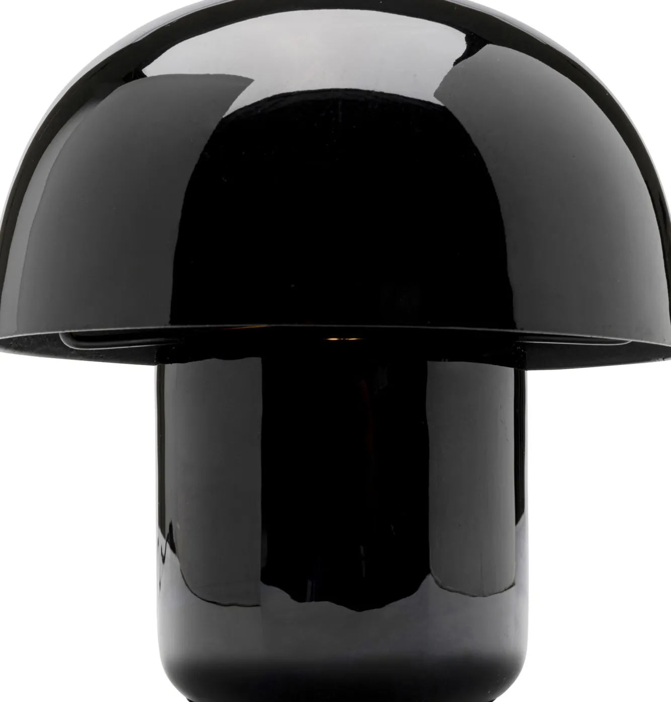 Online KARE Design Lampa stołowa stalowa grzybek kolor czarny Ø20x20 cm - KARE