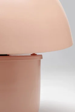 Outlet KARE Design Lampa stołowa stalowa grzybek kolor brzoskwiniowy Ø29x27 cm - KARE