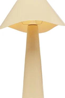 New KARE Design Lampa stołowa stalowa w kolorze ecru Ø34x49 cm - KARE