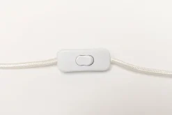 New KARE Design Lampa stołowa stalowa w kolorze ecru Ø34x49 cm - KARE