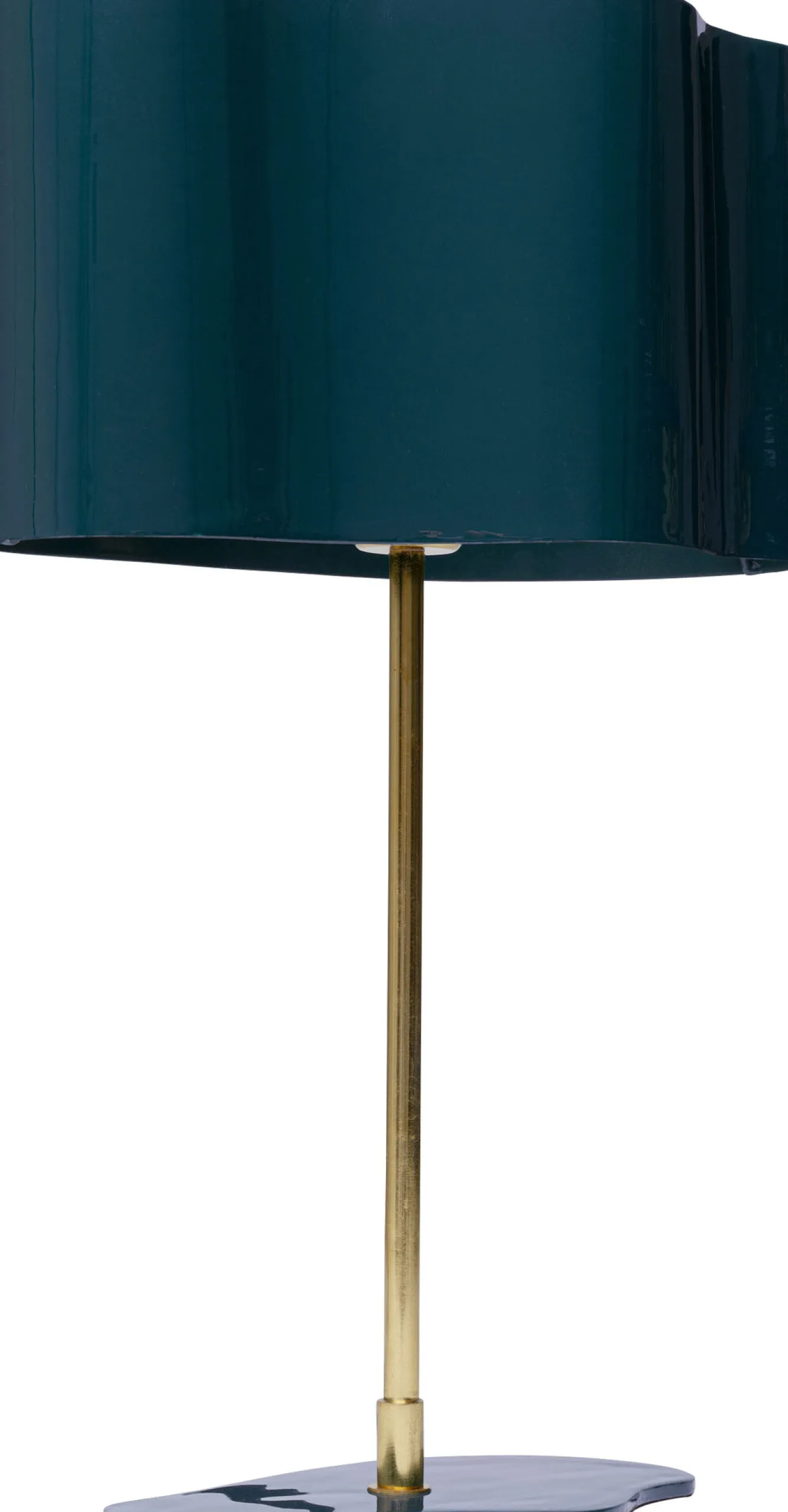 Online KARE Design Lampa stołowa stalowa w kolorze ciemnozielonym 49 cm - KARE