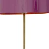 Hot KARE Design Lampa stołowa stalowa w kolorze fioletowym 49 cm - KARE