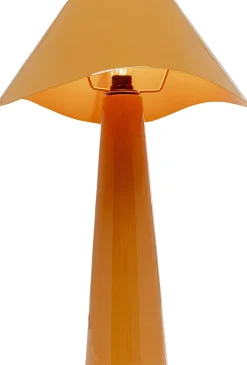 Hot KARE Design Lampa stołowa stalowa w kolorze pomarańczowym Ø34x49 cm - KARE