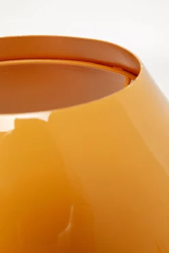 Hot KARE Design Lampa stołowa stalowa w kolorze pomarańczowym Ø34x49 cm - KARE